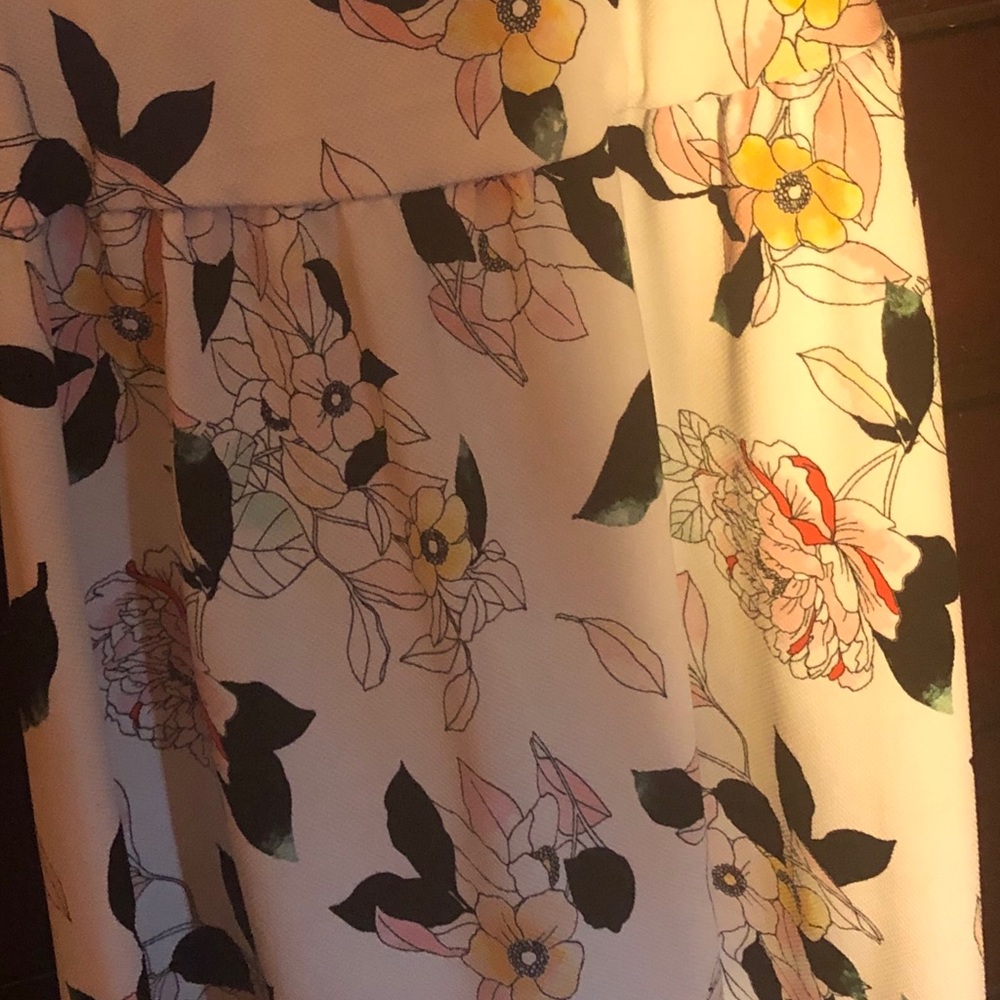 A retro style floral dress from torrid.